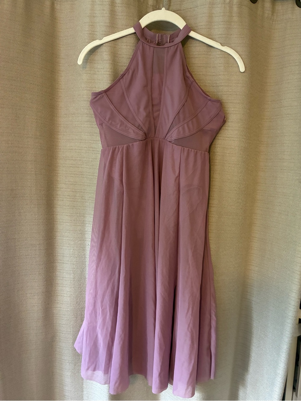 Balera Dance Mauve/Lilac Dress – Size M/C